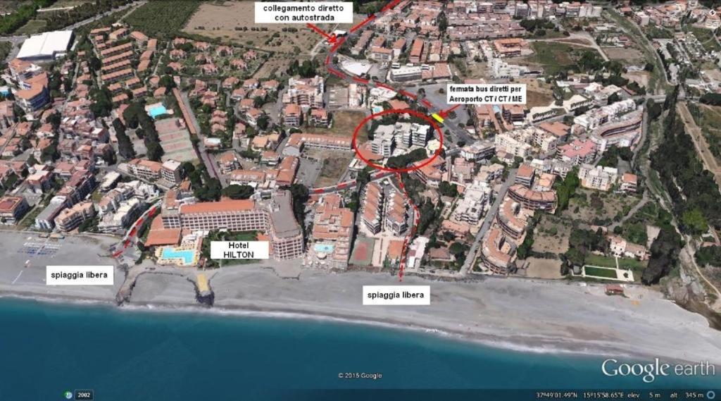 Recanati Seaside Apartment Giardini Naxos Bagian luar foto